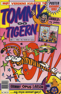 Cover Thumbnail for Tommy og Tigern (Bladkompaniet / Schibsted, 1989 series) #1/1993