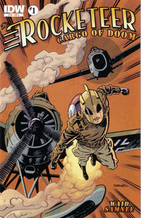 Cover for The Rocketeer: Cargo of Doom (IDW, 2012 series) #1 [Cover A Chris Samnee]
