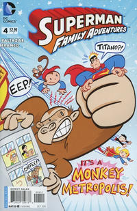 Cover for Superman Family Adventures (DC, 2012 series) #4
