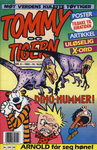 Cover Thumbnail for Tommy og Tigern (Bladkompaniet / Schibsted, 1989 series) #6/1993