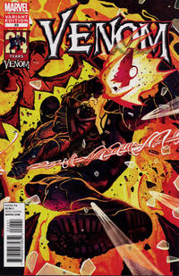 Cover Thumbnail for Venom (Marvel, 2011 series) #22 [Variant Edition - Mike Del Mundo Cover]