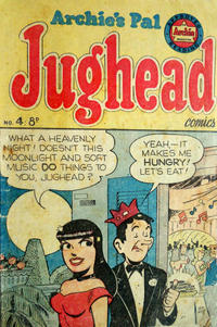 Cover Thumbnail for Archie's Pal Jughead (H. John Edwards, 1950 ? series) #4