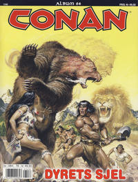 Cover Thumbnail for Conan album (Bladkompaniet / Schibsted, 1992 series) #64 - Dyrets sjel