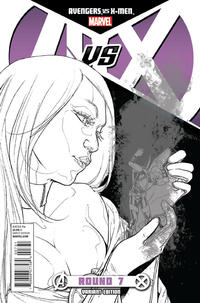 Cover Thumbnail for Avengers vs. X-Men (Marvel, 2012 series) #7 [Pichelli Sketch Variant]