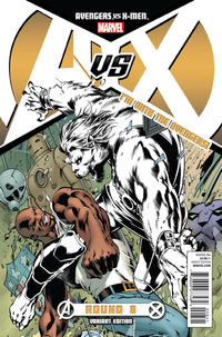 Cover Thumbnail for Avengers vs. X-Men (Marvel, 2012 series) #8 [Avengers Team Variant]
