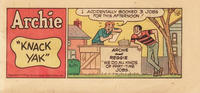 Cover Thumbnail for Archie "Knack Yak" [Fairmont Potato Chip giveaway] (Archie, 1970 series) 