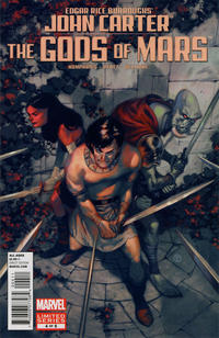 Cover Thumbnail for John Carter: The Gods of Mars (Marvel, 2012 series) #4