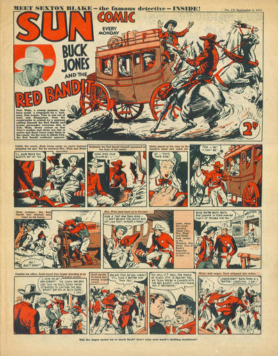 Cover for Sun Comic (Amalgamated Press, 1949 series) #135