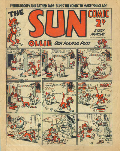 Cover for Sun Comic (Amalgamated Press, 1949 series) #158