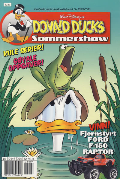 Cover for Donald Ducks Show (Hjemmet / Egmont, 1957 series) #Sommershow 2012