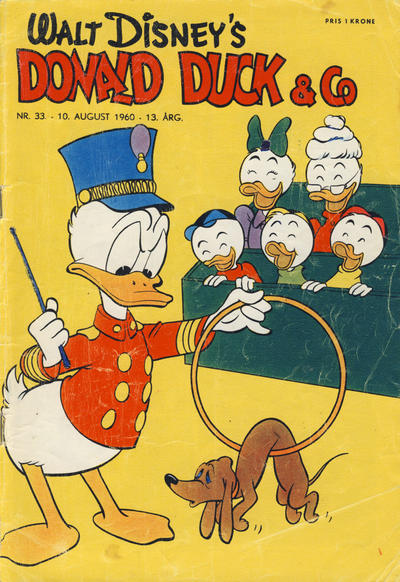 Cover for Donald Duck & Co (Hjemmet / Egmont, 1948 series) #33/1960