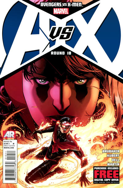 Cover for Avengers vs. X-Men (Marvel, 2012 series) #10