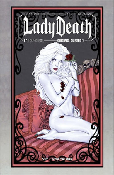 Cover for Lady Death Origins: Cursed (Avatar Press, 2012 series) #1 [Phoenix Comic-con VIP variant]