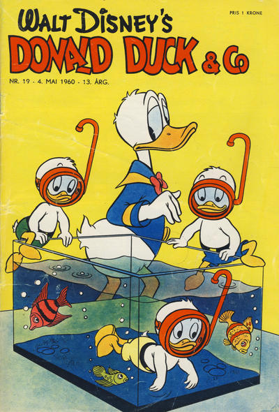 Cover for Donald Duck & Co (Hjemmet / Egmont, 1948 series) #19/1960