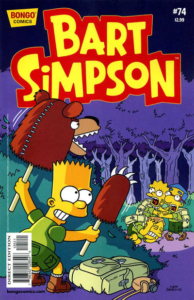 Cover for Simpsons Comics Presents Bart Simpson (Bongo, 2000 series) #74
