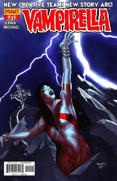 Cover for Vampirella (Dynamite Entertainment, 2010 series) #21