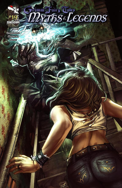 Cover for Grimm Fairy Tales Myths & Legends (Zenescope Entertainment, 2011 series) #19 [Cover B Nei Ruffino]