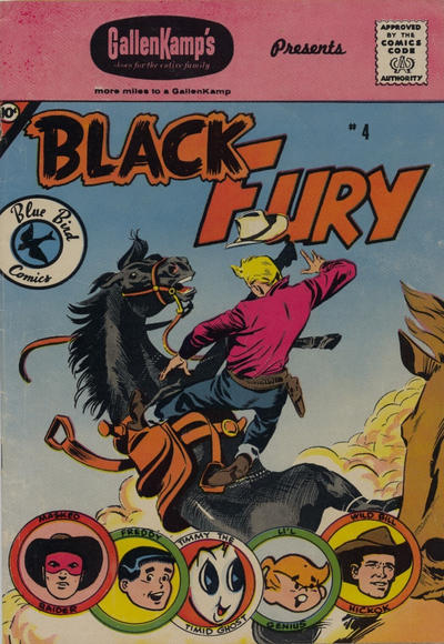 Cover for Black Fury (Charlton, 1959 series) #4 [Gallenkamp's]