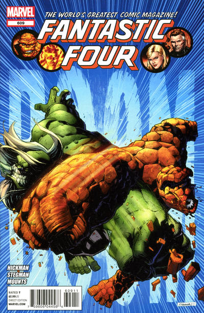 Cover for Fantastic Four (Marvel, 2012 series) #609