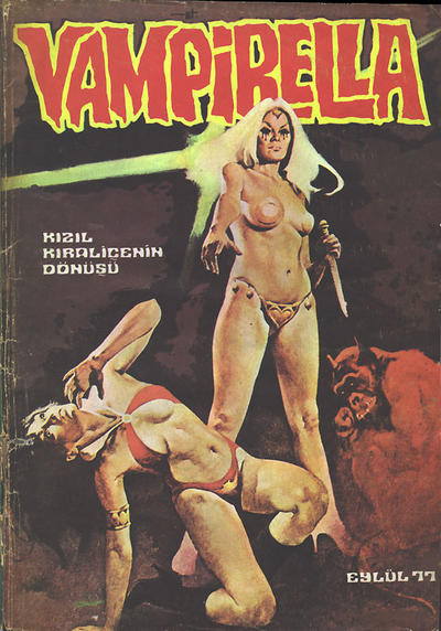 Cover for Vampirella (Mehmet K. Benli, 1976 series) #[27]