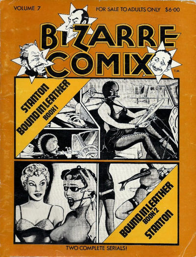 Cover for Bizarre Comix (Bélier Press, 1975 series) #7 - Bound in Leather