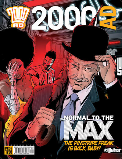 Cover for 2000 AD (Rebellion, 2001 series) #1796