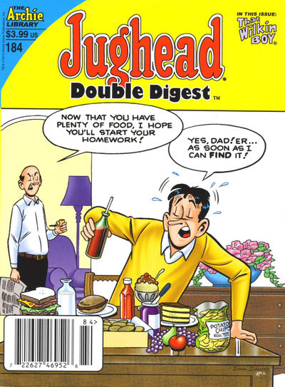 Cover for Jughead's Double Digest (Archie, 1989 series) #184 [Newsstand]