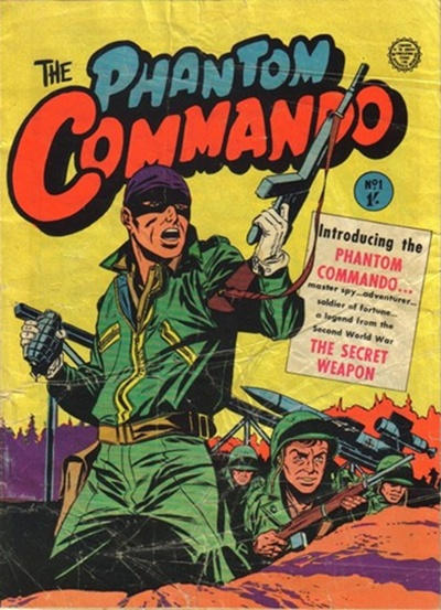 Cover for Phantom Commando (Horwitz, 1959 series) #1