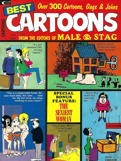 Cover for Best Cartoons from the Editors of Male & Stag (Marvel, 1970 series) #v6#3