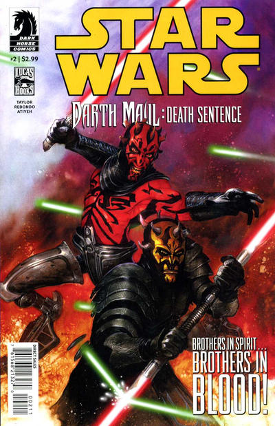 Cover for Star Wars: Darth Maul - Death Sentence (Dark Horse, 2012 series) #2