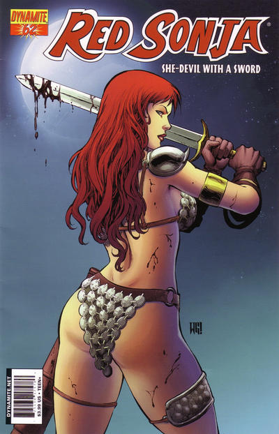 Cover for Red Sonja (Dynamite Entertainment, 2005 series) #62 [Cover A]