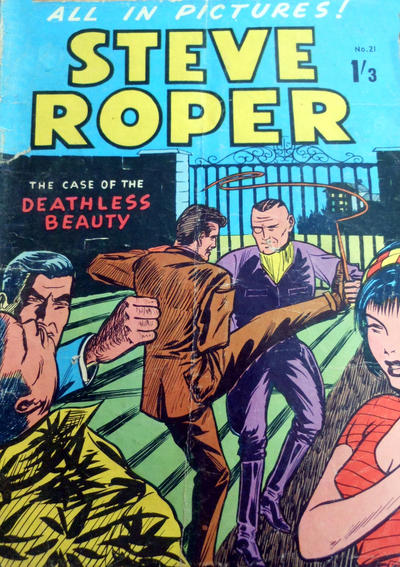 Cover for Steve Roper (Magazine Management, 1959 ? series) #21
