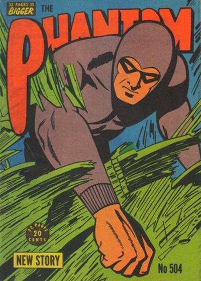 Cover for The Phantom (Frew Publications, 1948 series) #504