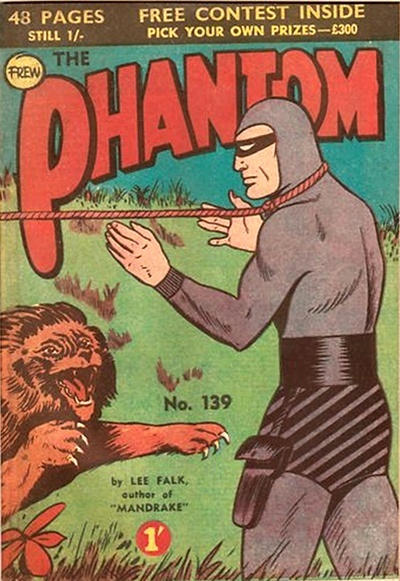Cover for The Phantom (Frew Publications, 1948 series) #139