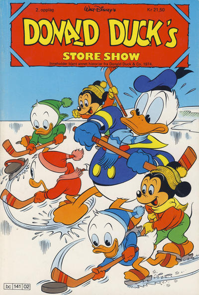Cover for Donald Ducks Show (Hjemmet / Egmont, 1957 series) #[65] - Store show 1989 [Reutsendelse (2. opplag)]