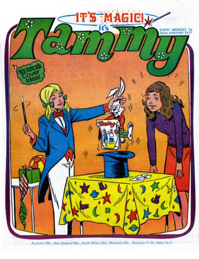 Cover for Tammy (IPC, 1971 series) #22 January 1977