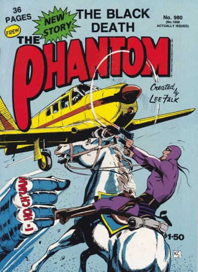Cover for The Phantom (Frew Publications, 1948 series) #980