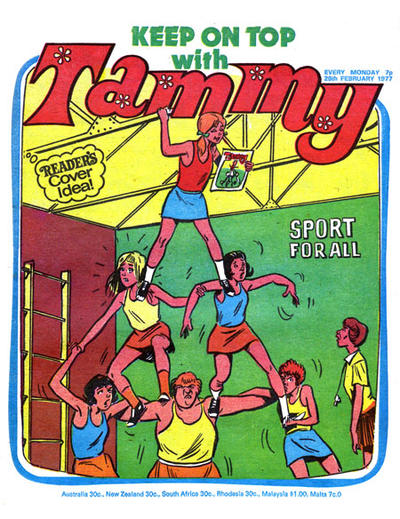 Cover for Tammy (IPC, 1971 series) #26 February 1977