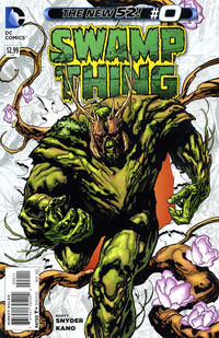 Cover for Swamp Thing (DC, 2011 series) #0 [Direct Sales]