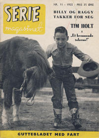 Cover for Seriemagasinet (Serieforlaget / Se-Bladene / Stabenfeldt, 1951 series) #11/1955