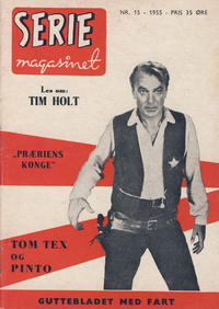 Cover for Seriemagasinet (Serieforlaget / Se-Bladene / Stabenfeldt, 1951 series) #15/1955