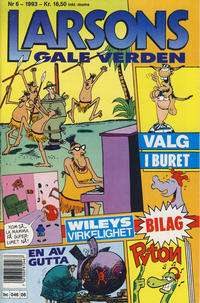 Cover Thumbnail for Larsons gale verden (Bladkompaniet / Schibsted, 1992 series) #6/1993
