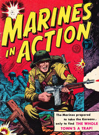 Cover Thumbnail for Marines in Action (Horwitz, 1953 series) #35
