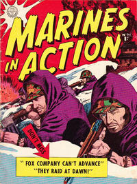 Cover Thumbnail for Marines in Action (Horwitz, 1953 series) #34
