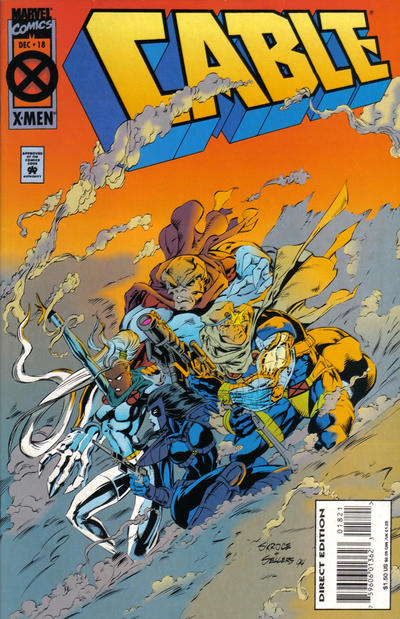 Cover for Cable (Marvel, 1993 series) #18 [Regular Direct Edition]