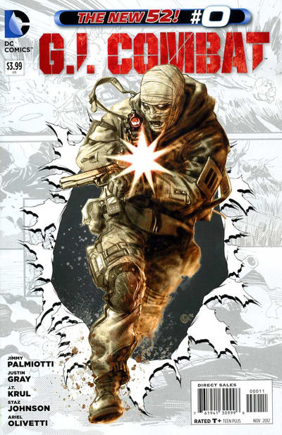 Cover for G.I. Combat (DC, 2012 series) #0