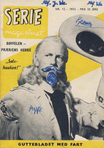 Cover for Seriemagasinet (Serieforlaget / Se-Bladene / Stabenfeldt, 1951 series) #12/1955