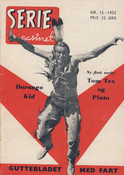 Cover for Seriemagasinet (Serieforlaget / Se-Bladene / Stabenfeldt, 1951 series) #13/1955