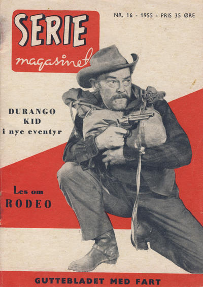 Cover for Seriemagasinet (Serieforlaget / Se-Bladene / Stabenfeldt, 1951 series) #16/1955