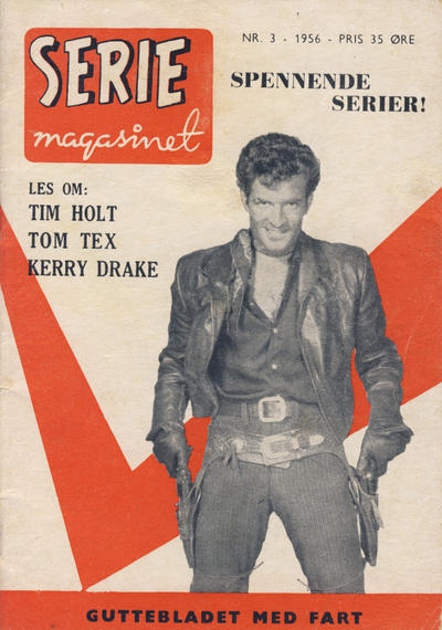 Cover for Seriemagasinet (Serieforlaget / Se-Bladene / Stabenfeldt, 1951 series) #3/1956